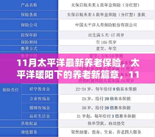 太平洋养老保险新篇章,11月温情纽带织养老保障