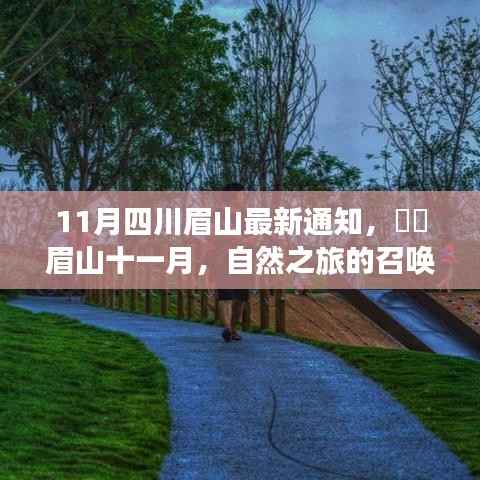 眉山十一月自然之旅,探索宁静之美的召唤,启程探索之旅