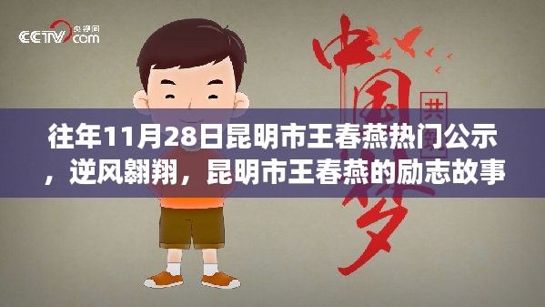 昆明市王春燕逆风翱翔,励志故事见证学习成就梦想之路