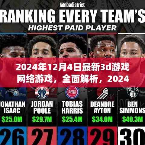 梦幻维度，全面解析2024年最新3D游戏网络游戏来袭