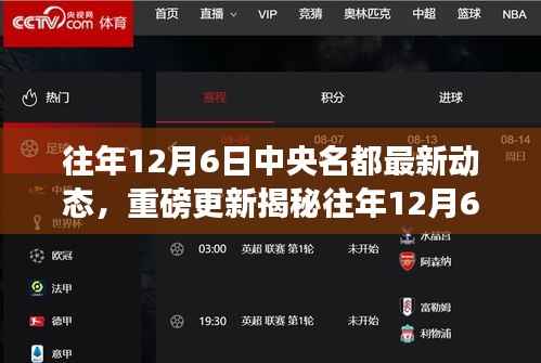 揭秘往年12月6日中央名都科技新动态,尖端高科技产品的超凡魅力与革新体验