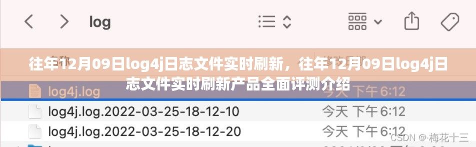 往年12月9日Log4j日志文件的实时刷新及其产品全面评测介绍