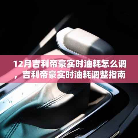 吉利帝豪实时油耗调整指南,深入评测与介绍