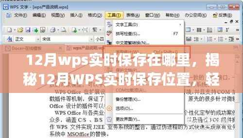 揭秘,如何找到WPS在12月的实时保存位置,轻松定位文件存储路径