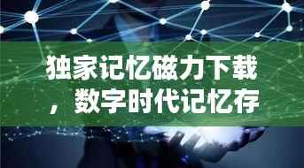 独家记忆磁力下载,数字时代记忆存储革新探索