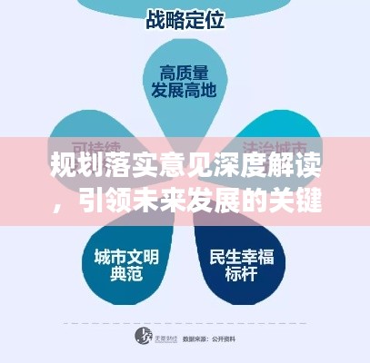 规划落实意见深度解读,引领未来发展的关键指引