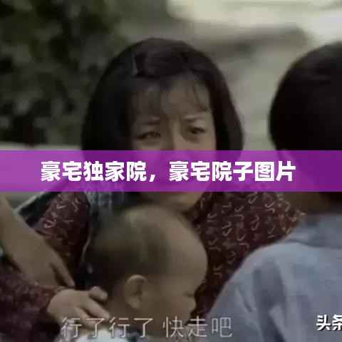 豪宅独家院，豪宅院子图片 