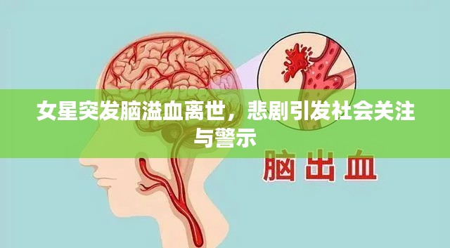 女星突发脑溢血离世,悲剧引发社会关注与警示