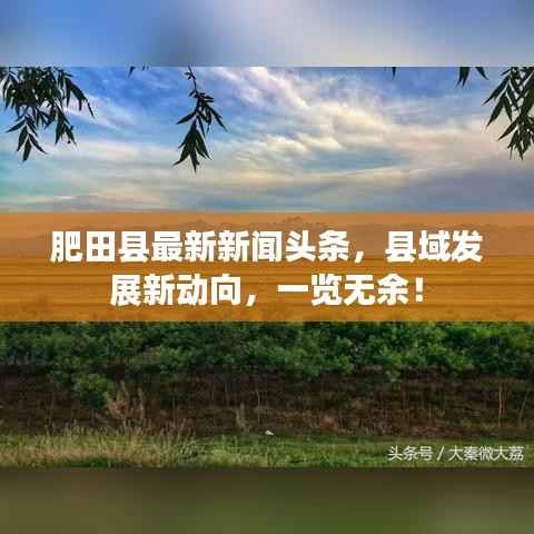 肥田县最新新闻头条,县域发展新动向,一览无余!