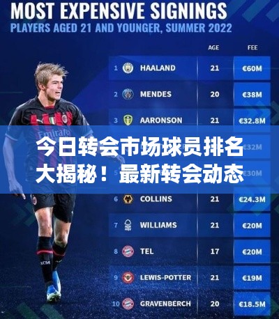 今日转会市场球员排名大揭秘!最新转会动态速递